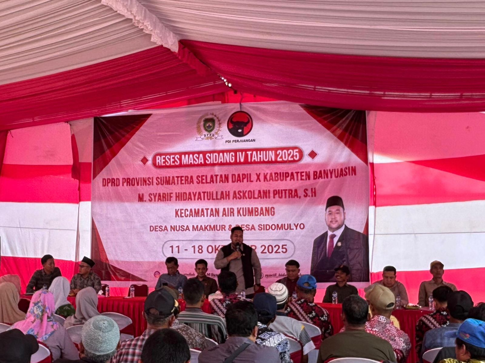 Syarif Hidayatullah Askolani Putra SH Serap Aspirasi Masyarakat Secara Langsung Pada Reses Masa Sidang IV