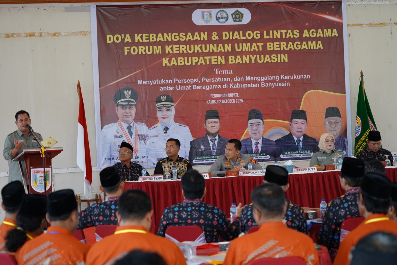 Pemkab Banyuasin Dan FKUB Perkuat Dialog Lintas Agama Untuk Jaga Harmoni Daerah